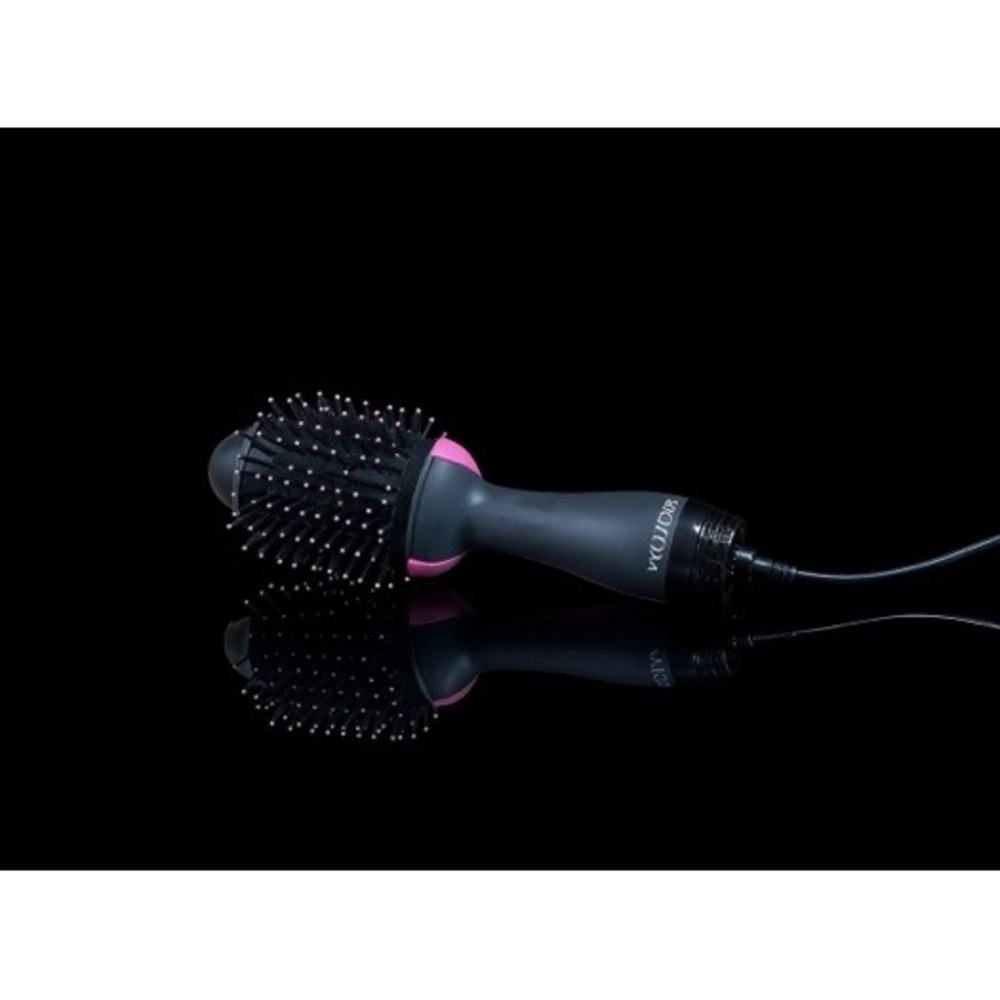 Revlon One Step Hair Dryer and Volumizer Hot Air Brush Black Pink